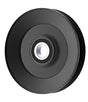 Phoenix Mfg. 4-1/2 Inch Dia 3/8 Inch Bore Steel V-Groove Idler Pulley Replacement for Toro 103-0984