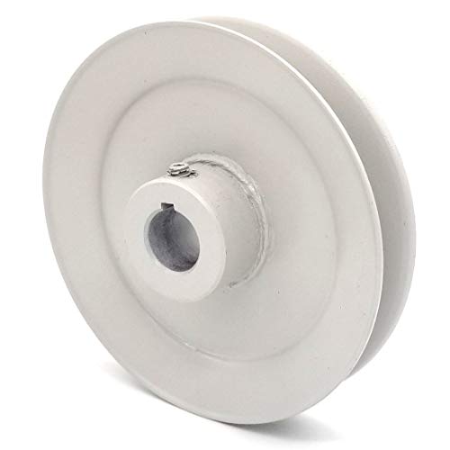 Phoenix Mfg. 5 Inch Dia 3/4 Inch Bore Steel V-Groove Drive Pulley