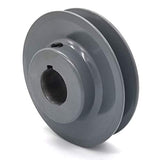 Phoenix Mfg. V-Groove Drive Pulley, 3.5'' Diameter, 7/8" Bore, Cast Iron