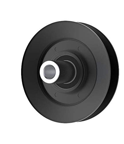 Phoenix Mfg. 4 Inch Dia 1/2 Inch Bore Steel V-Groove Idler Pulley Replacement for Intelligrated 22622800
