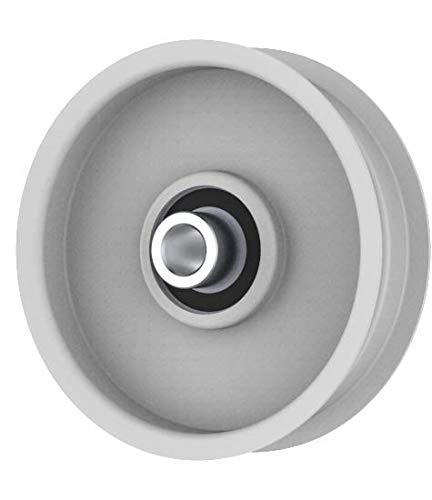 Phoenix Mfg. 4 Inch Flat Dia Flat Idler Pulley Replacement for Husqvarna Craftsman 115278 Dixon 1687