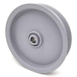 Phoenix Mfg. Flat Idler Pulley - 6'' Flat Dia. - 5/8'' Bore - Steel