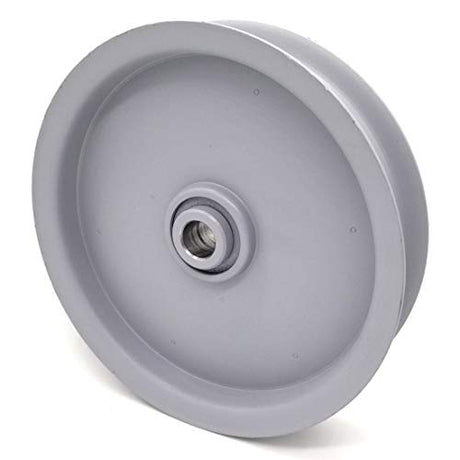 Phoenix Mfg. Flat Idler Pulley - 6'' Flat Dia. - 5/8'' Bore - Steel