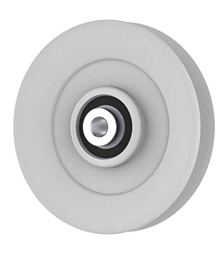 Phoenix Mfg. 4-1/2 Inch Dia 3/8 Inch Bore Steel V-Groove Idler Pulley Replacement for Briggs and Stratton Simplicity 7018651