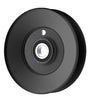 Phoenix Mfg. 5 Inch Dia 17mm Bore Steel V-Groove Idler Pulley Replacement for Exmark Toro 1-603805