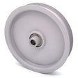 Phoenix Mfg. Flat Idler Pulley, 5.5'' Flat Diameter, 1/2" Bore, Steel