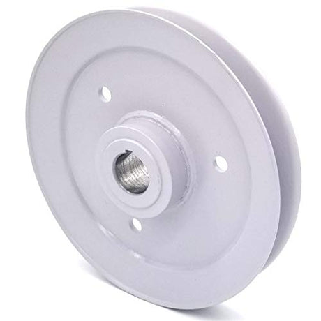 Phoenix Mfg. 6-1/2 Inch Dia 7/8 Inch Bore Steel V-Groove Drive Pulley Replacement for Exmark Toro 1-633701
