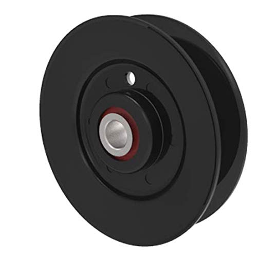 Phoenix Mfg. 3 Inch Dia 3/8 Inch Bore Steel V-Groove Idler Pulley Replacement for Ariens 07310900 Cub Cadet MTD Craftsman 756-0116 Exmark Toro 8205