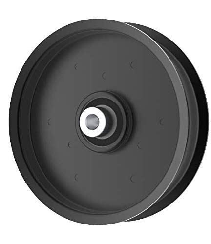 Phoenix Mfg. 5 Inch Flat Dia Flat Idler Pulley Replacement for Ditch Witch 170-469