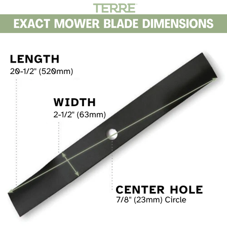 60" High Lift Lawn Mower Blades 3-Pack – Fits John Deere 400, 420, 655, 755 & 4010 – Replaces AM100538