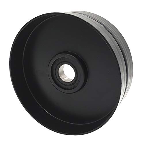 Phoenix Mfg. 4 Inch Flat Dia Flat Idler Pulley Replacement for Exmark Toro 99-3621