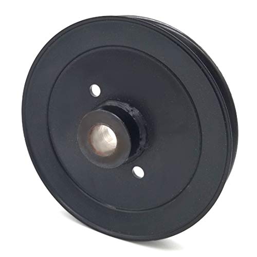 Phoenix Mfg. 4-3/4 Inch Dia 5/8 Inch Bore Steel V-Groove Drive Pulley Replacement for Exmark Toro 110146 C