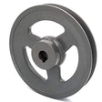 Phoenix Mfg. V-Groove Drive Pulley, 6'' Diameter, 5/8" Bore, Cast Iron