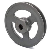 Phoenix Mfg. V-Groove Drive Pulley, 6'' Diameter, 5/8" Bore, Cast Iron