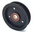 Phoenix Mfg. 4 Inch Flat Dia Flat Idler Pulley Replacement for Exmark Toro 1-603843
