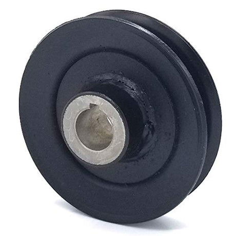 Phoenix Mfg. 3-3/4 Inch Dia 3/4 Inch Bore Steel V-Groove Drive Pulley Replacement for John Deere AM105654