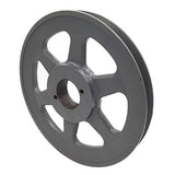 Phoenix Mfg. V-Groove Drive Pulley, 8.75'' Diameter, 1 5/8" Bore, Cast Iron