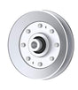 Phoenix Mfg. 5 Inch Dia 1/2 Inch Bore Steel V-Groove Idler Pulley Replacement for Briggs and Stratton Ferris 5021097