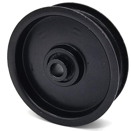 Terre Products, Flat Idler Pulley, Compatible with Lawn Mower Models Husqvarna, Craftsman, Ariens, Bobcat, Replacement for 104679X, 532104679, 07317100, C100072