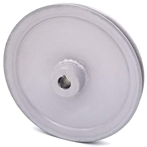 Phoenix Mfg. 7 Inch Dia 5/8 Inch Bore Steel V-Groove Drive Pulley Replacement for DR Power Generac 111141