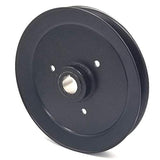 Phoenix Mfg. 8 Inch Dia 25mm Bore Steel V-Groove Drive Pulley Replacement for Exmark Toro 103-2795