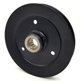 Phoenix Mfg. 6-1/2 Inch Dia Splined Bore Steel V-Groove Drive Pulley Replacement for Exmark Toro 116-0674
