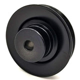 Phoenix Mfg. 3-1/8 Inch Dia 3/8 Inch Bore Steel V-Groove Idler Pulley Replacement for Aerotech FH7406