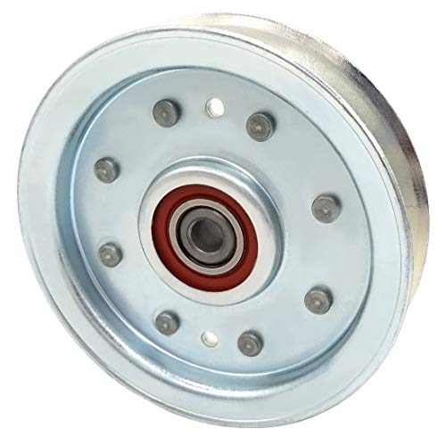 Phoenix Mfg. 3-3/4 Inch Flat Dia Flat Idler Pulley Replacement for Husqvarna Craftsman 0577799601 577799601