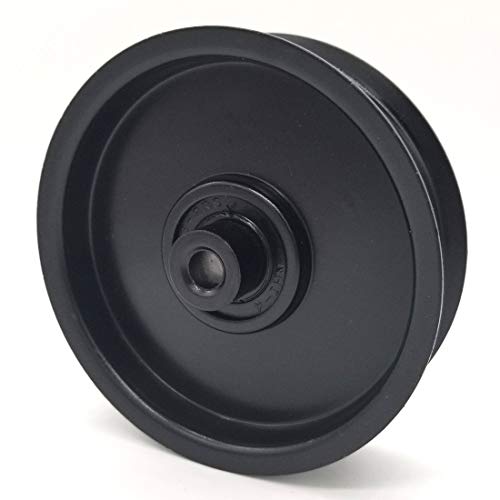 Phoenix Mfg. 4 Inch Flat Dia Flat Idler Pulley Replacement for DR Power Generac 151271