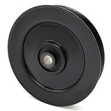 Phoenix Mfg. 5 Inch Dia 1/2 Inch Bore Steel V-Groove Idler Pulley Replacement for Intelligrated 22622600