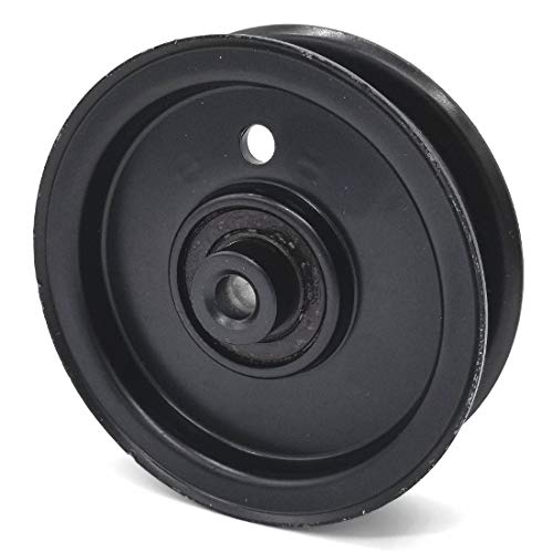 Phoenix Mfg. 3-1/2 Inch Flat Dia Flat Idler Pulley Replacement for Exmark Toro 92-7084
