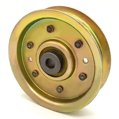 Phoenix Mfg. 3-1/2 Inch Flat Dia Flat Idler Pulley Replacement for John Deere AM126099