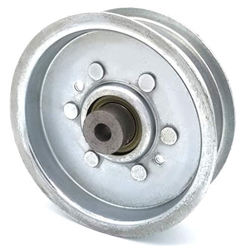 Phoenix Mfg. 4 Inch Flat Dia Flat Idler Pulley Replacement for Ferris 5102276