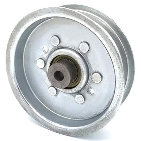 Phoenix Mfg. 4 Inch Flat Dia Flat Idler Pulley Replacement for Ferris 5102276