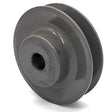Phoenix Mfg. V-Groove Drive Pulley, 3'' Diameter, 1/2" Bore, Cast Iron