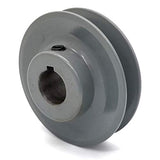 Phoenix Mfg. V-Groove Drive Pulley, 3'' Diameter, 3/4" Bore, Cast Iron