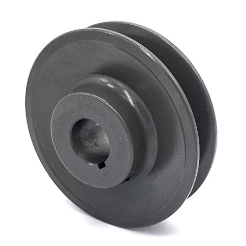 V-Groove Drive Pulley - 4'' Dia. - 7/8'' Bore - Cast Iron