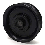 Phoenix Mfg. 2-1/4 Inch Dia 3/8 Inch Bore Steel Rope Idler Pulley