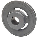 Phoenix Mfg. V-Groove Drive Pulley, 5'' Diameter, 1 1/8" Bore, Cast Iron