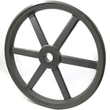 Phoenix Mfg. Double V-Groove Cast Iron Drive Pulley 19'' Diameter, 1 5/8" Bore