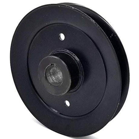 Phoenix Mfg. 6-3/4 Inch Dia 1 Inch Bore Steel V-Groove Drive Pulley Replacement for Husqvarna Craftsman 104420 539104420