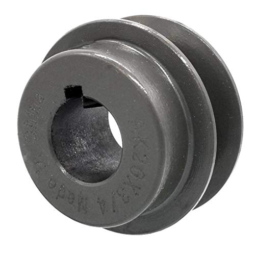 Phoenix Mfg. V-Groove Drive Pulley, 2'' Diameter, 3/4" Bore, Cast Iron