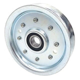 Phoenix Flat Idler Pulley Wheel - 4in. Dia. 3/4in. Wide, Model Number 31400075