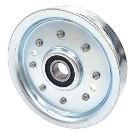 Phoenix Flat Idler Pulley Wheel - 4in. Dia. 3/4in. Wide, Model Number 31400075