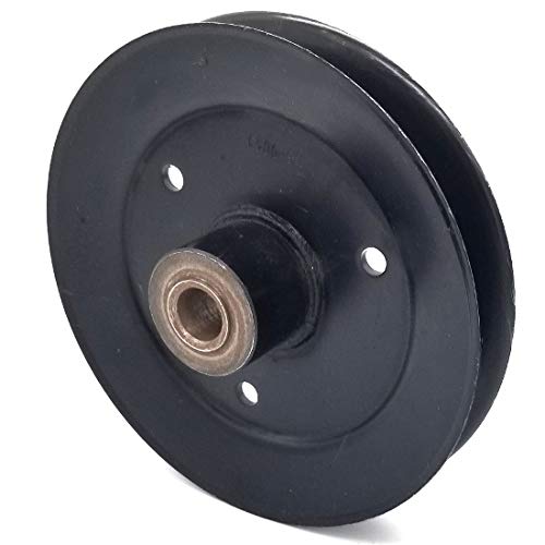 Phoenix Mfg. 6-1/2 Inch Dia 17mm Bore Steel V-Groove Drive Pulley Replacement for Exmark Toro 116-5043