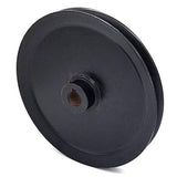 Phoenix Mfg. V-Groove Drive Pulley - 6.5'' Dia. - 5/8'' Bore - Steel
