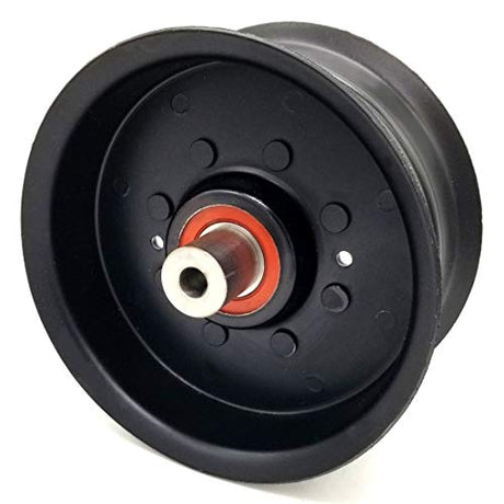 Phoenix Mfg. 5 Inch Flat Dia Flat Idler Pulley Replacement for Bobcat Jacobsen 2721541