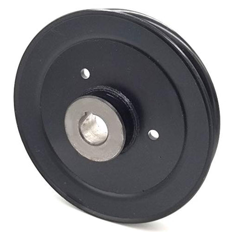 Phoenix Mfg. 7-1/3 Inch Dia 1 Inch Bore Steel V-Groove Drive Pulley Replacement for Hustler 602745