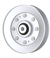 Phoenix Mfg. 5 Inch Dia 3/8 Inch Bore Steel V-Groove Idler Pulley Replacement for Ferris 5103456