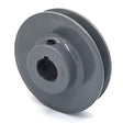 Phoenix Mfg. V-Groove Drive Pulley, 4'' Diameter, 7/8" Bore, Cast Iron